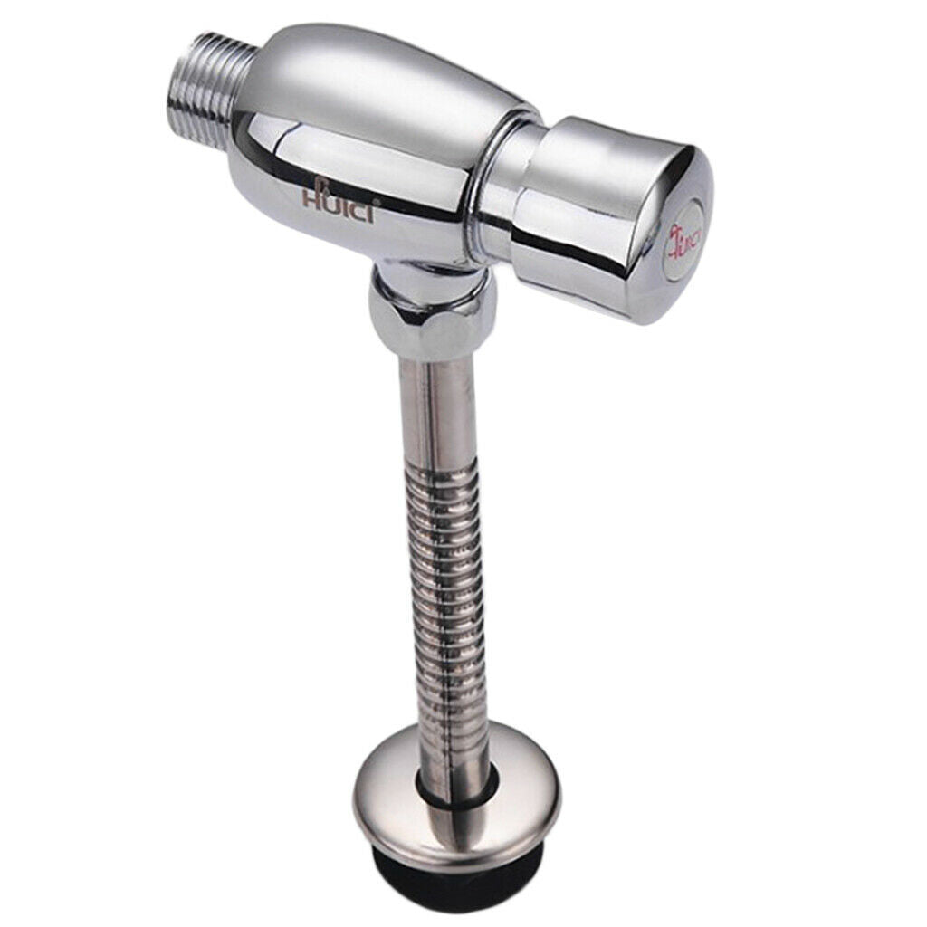 Toilet Push Flush Flusher Button-Type Manual Delay Valve