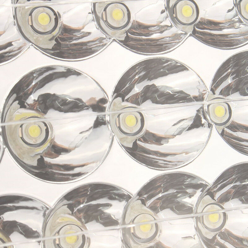 Auto Car 15 LEDs Bulb Light H4 Sealed High/Low Beam Headlamp Headlight Aluminum