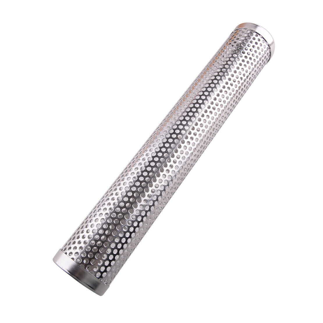 12" Smoker Tube BBQ Wood Pellet Smoke Generator Hot/Cold Smoking Grill Meat Food