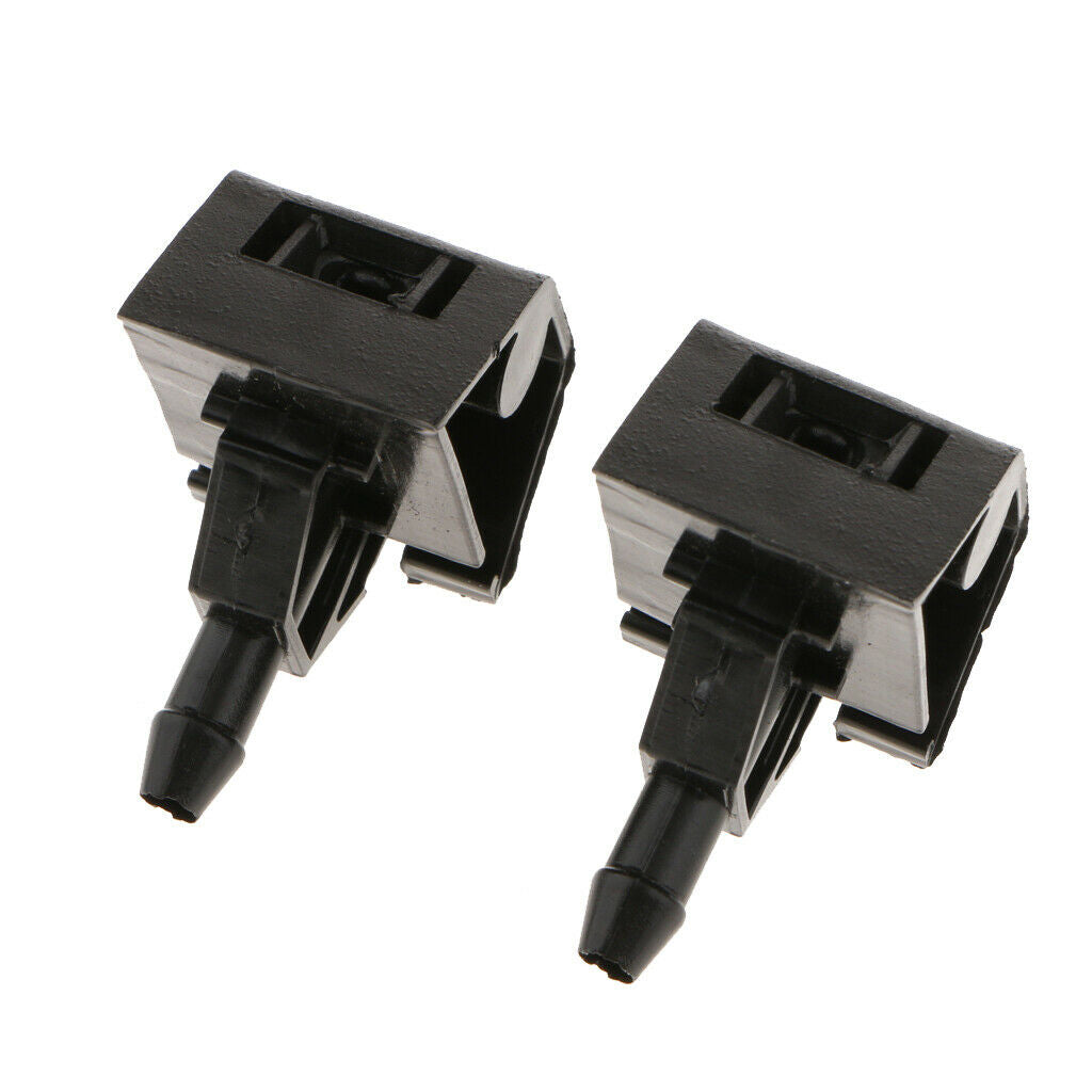 1 Pair Front Wiper Washer Spray Jet Nozzles For  QASHQAI I MK1 06-14