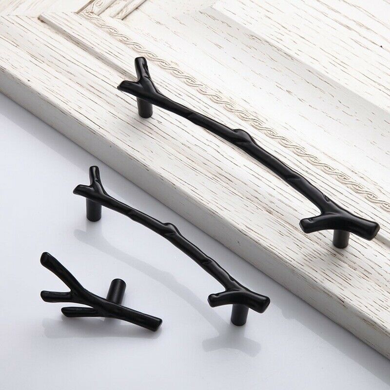 Creative tree branch shape, furniture handles door handles cabinet knobs knob U8