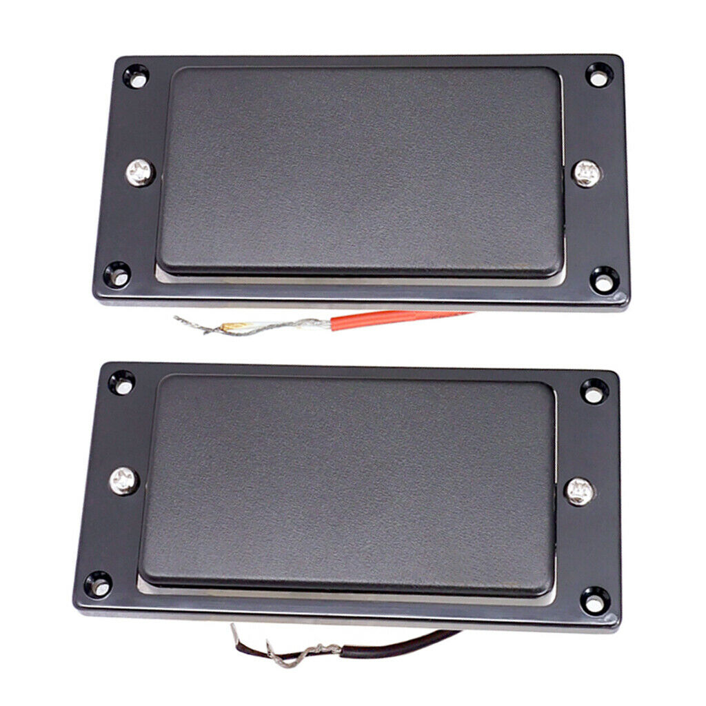 6 String Sealed Humbucker Pickup Bridge Neck Dual Coils for