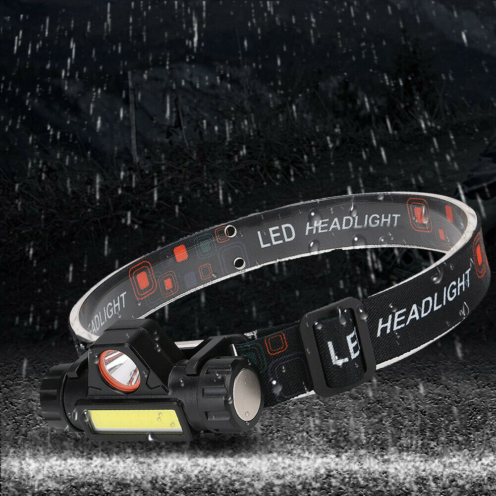 Portable LED Rotating Head Lamp Magnetic Camping Lamp for Outdoor Lighting @