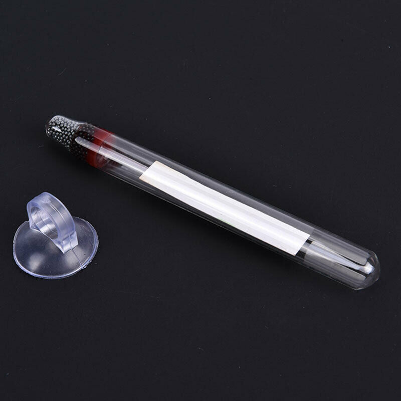 New Glass Meter Aquarium Fish Tank Water Temperature Thermometer Suction  Kt