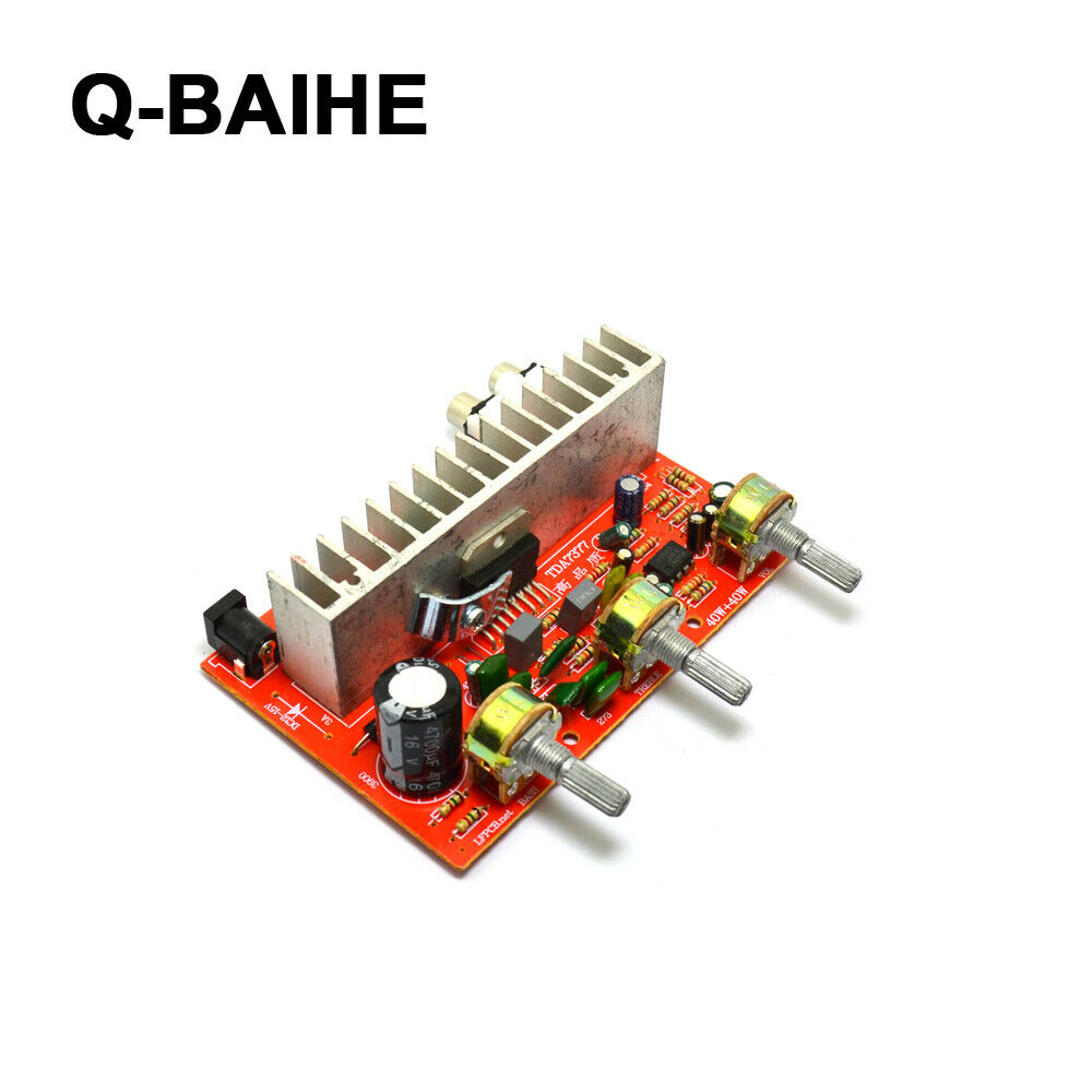 DC12V 40W Car DIY Stereo Two-Channel Power Amplifier Board Finished
