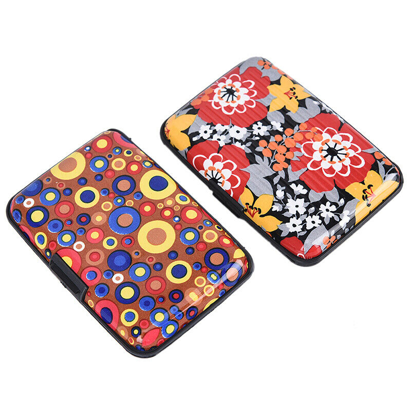 Waterproof Case Box Business ID Credit Card Wallet Holder Aluminum Metal Poc_DD