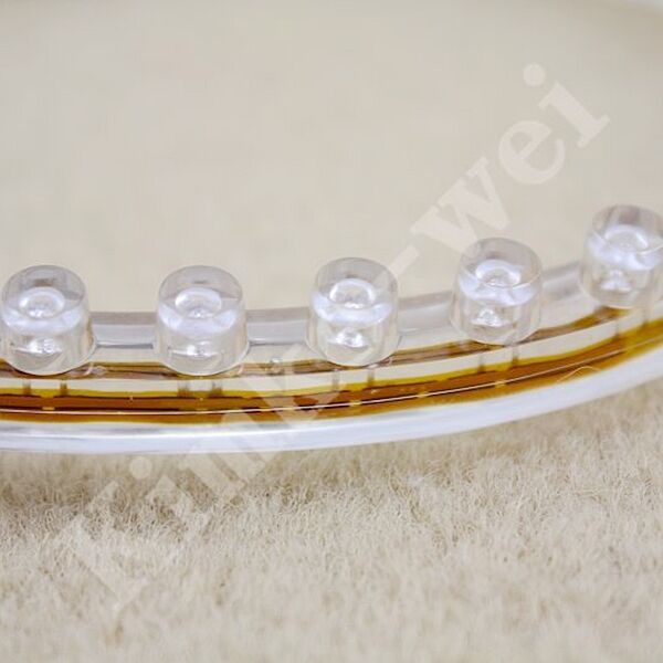 24cm 24 White LED Flexible Strip Light 12V Car Van Bike