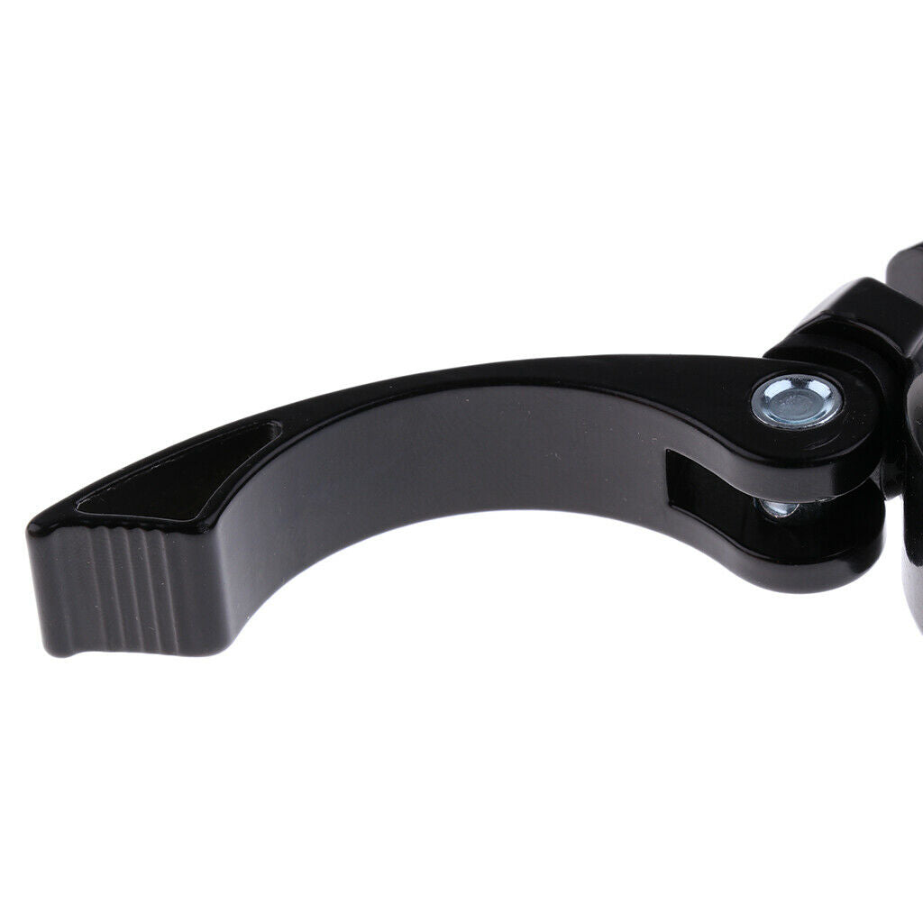 Bike Seatpost Clamp Quick Release  Components Aluminum Tube Clip 40mm