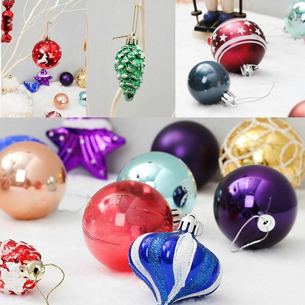 Home Decor Ball Bauble Drop Pendant Xmas Hanging Christmas Tree Decoration