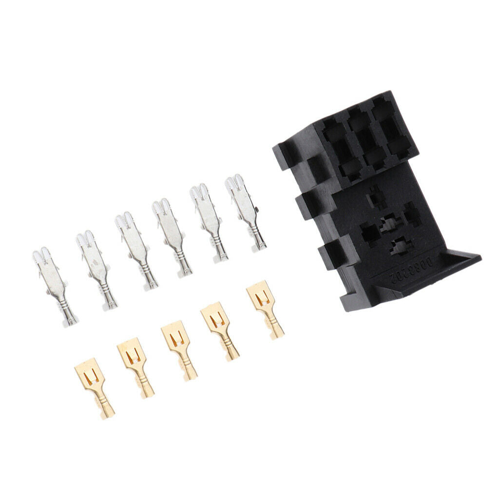 3 Way 12V  25A Automotive Relay Socket Holder