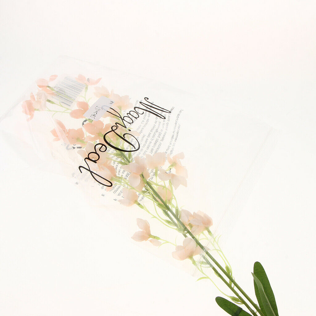 Silk Orchid Flower Wedding Party Bouquet DIY Crafts Home Decor Champagne