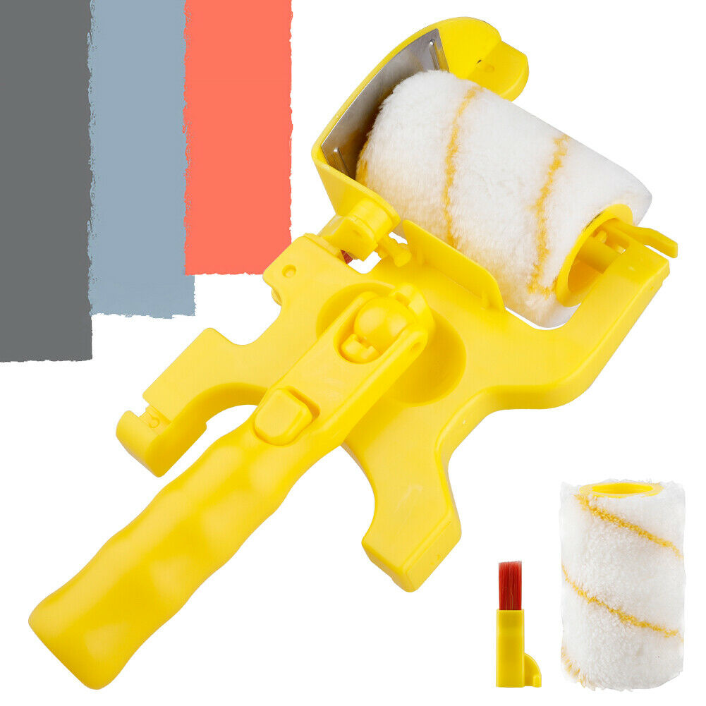 Paint Edger Roller Runner Pro Handle Brush for Home Room Wall Ceilings Too Hot