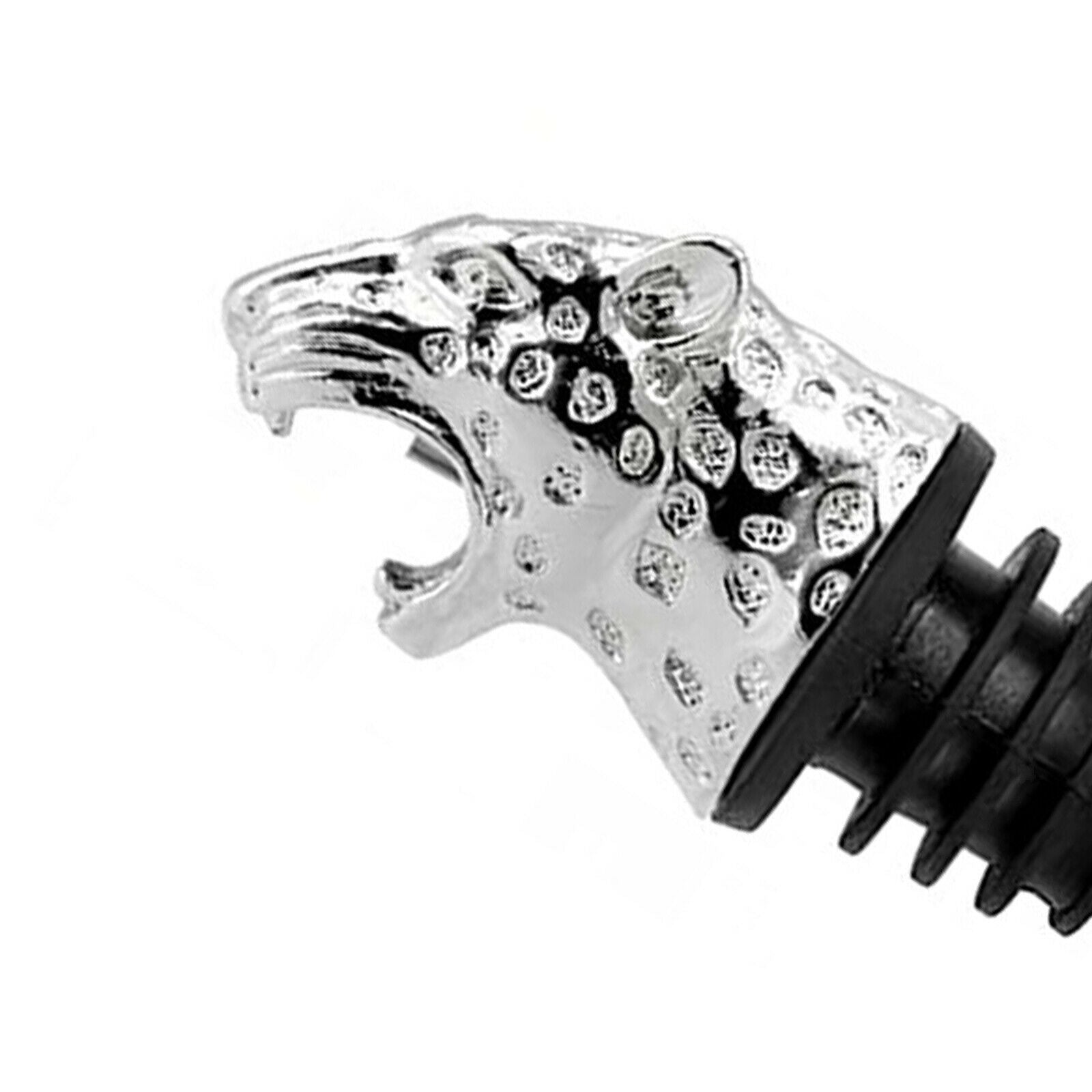 2pcs Metal Wine Bottle Champagne Pourer Stopper Wine Caps Sealers Preservers