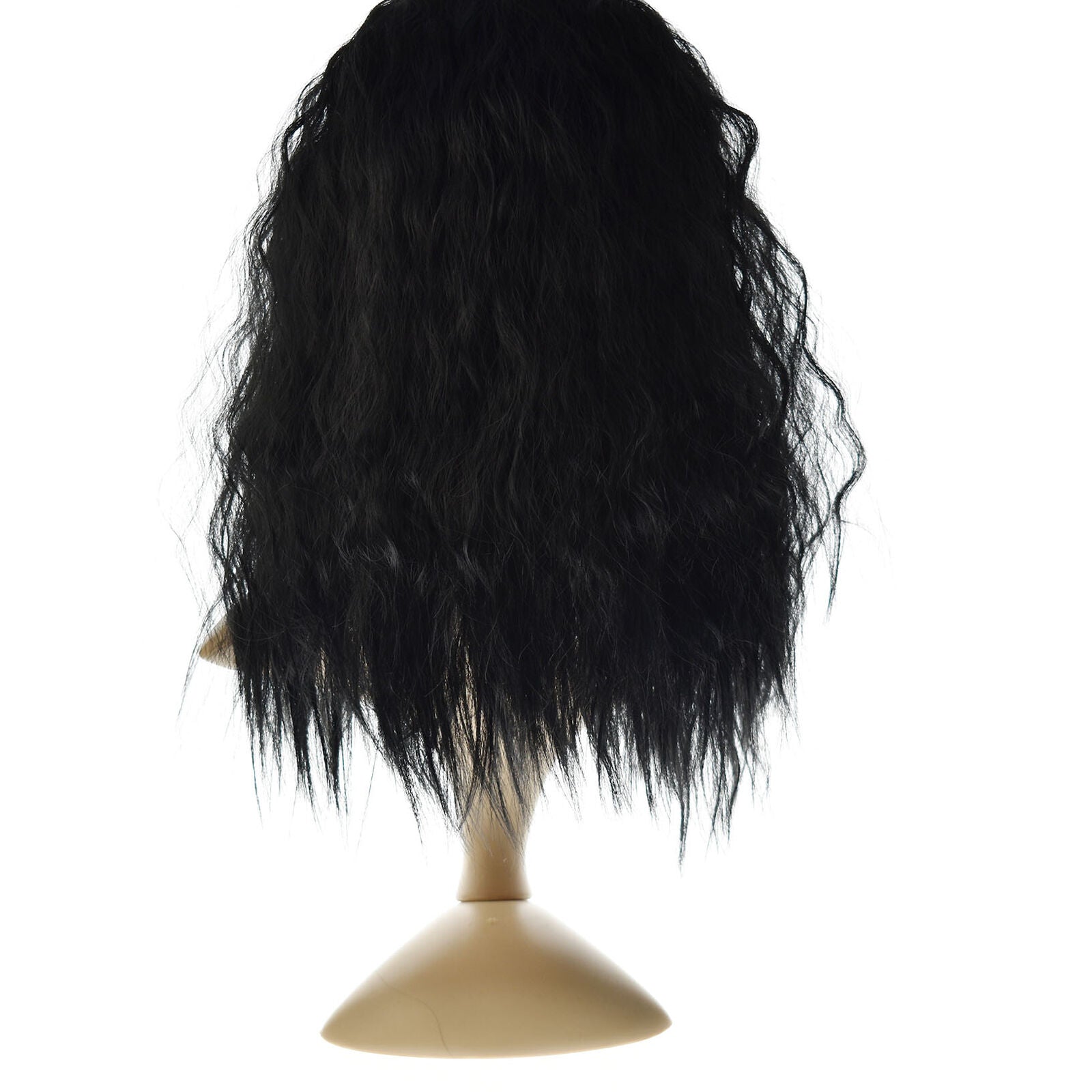 Wigs for Women Wavy Black Shaggy Medium Short Synthetic Hair Heat Resistant