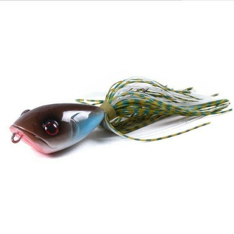 5Pcs 10cm/10.5g Plastic Frog Fishing Lures Baits
