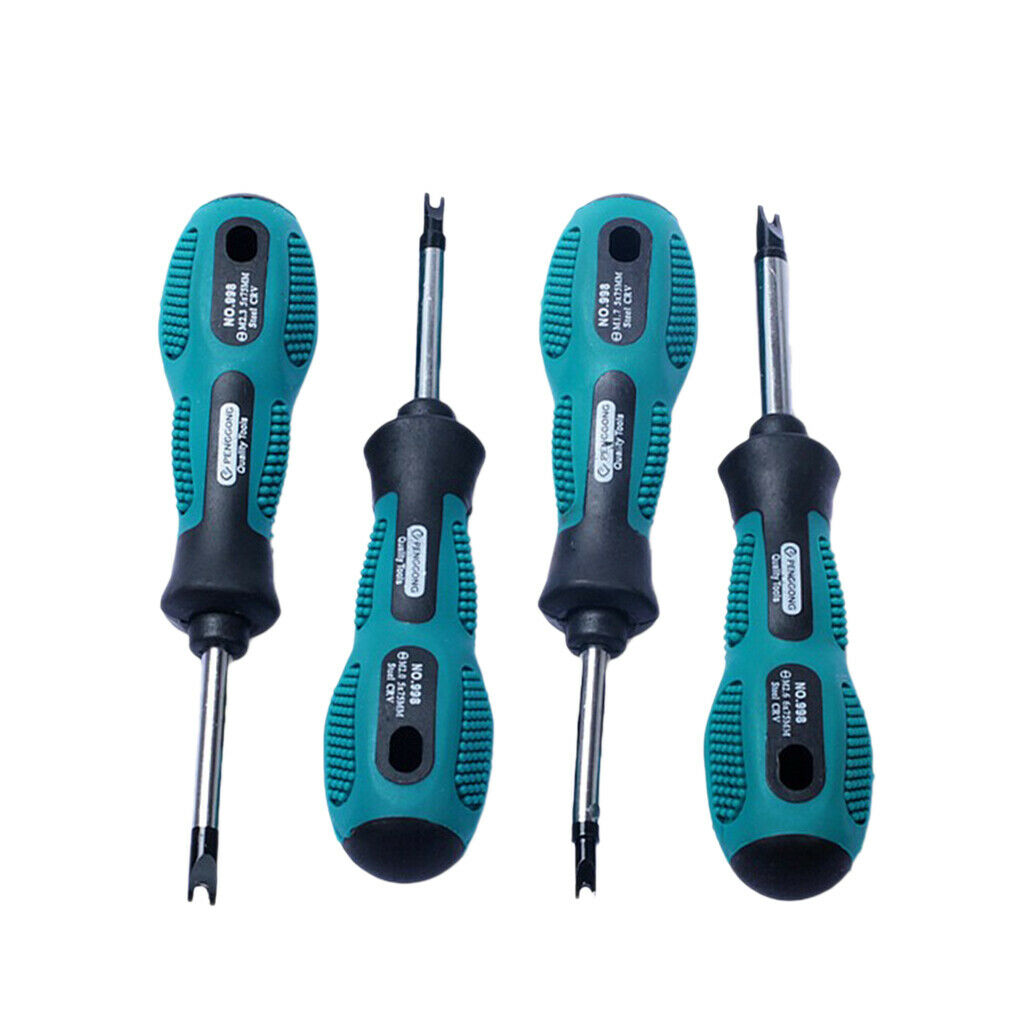 4Pcs Multifunctional Magnetic Screwdriver Set Precision Slotted Repair Tools