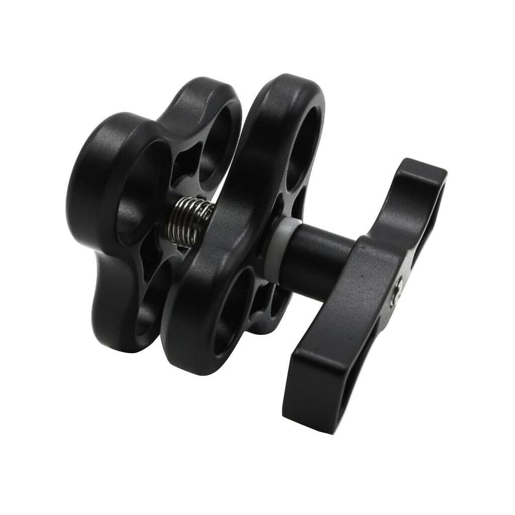 Scuba Diving Light Clamp Ball Joint Clamp Holder Easy Moving for Gopro