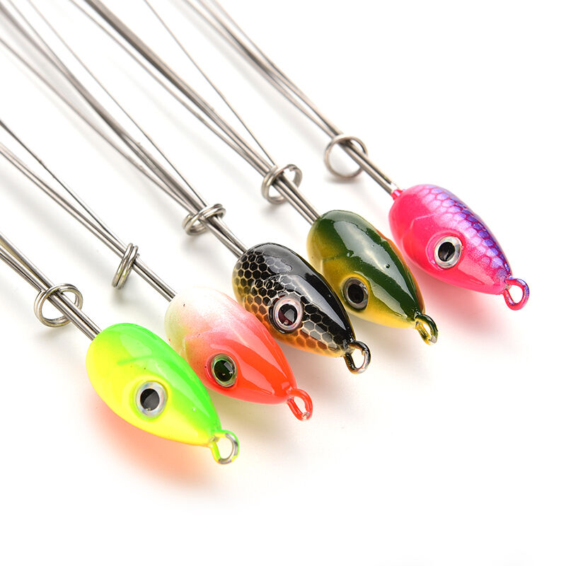 5 Pcs ALABAMA Rig 5 Wire Arms Umbrella Bass Fishing Umbrella Rig 5 Colors DD