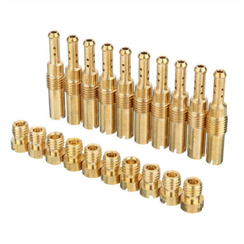 20pcs Carburetor Slow Pilot Main Jet Kit For PWK Keihin OKO CVK PE KOSO Scooter
