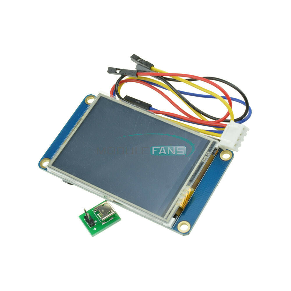 2PCS 2.4" inch Nextion USART HMI TFT LCD Display Module For Raspberry Pi 2 A+ B