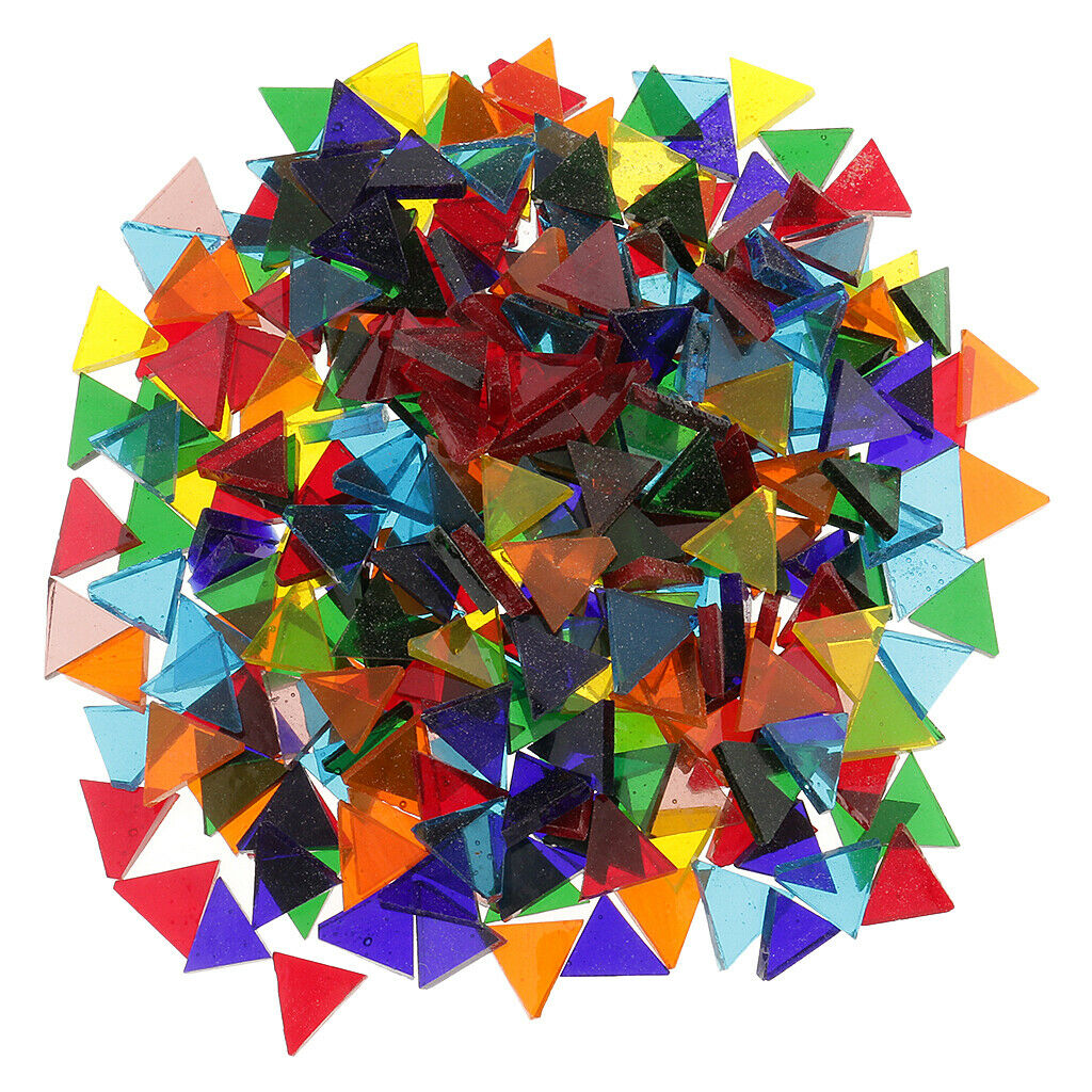 Multicolored Mosaic Tiles Geometry Square Rhombus Triangle Mosaic Ornaments