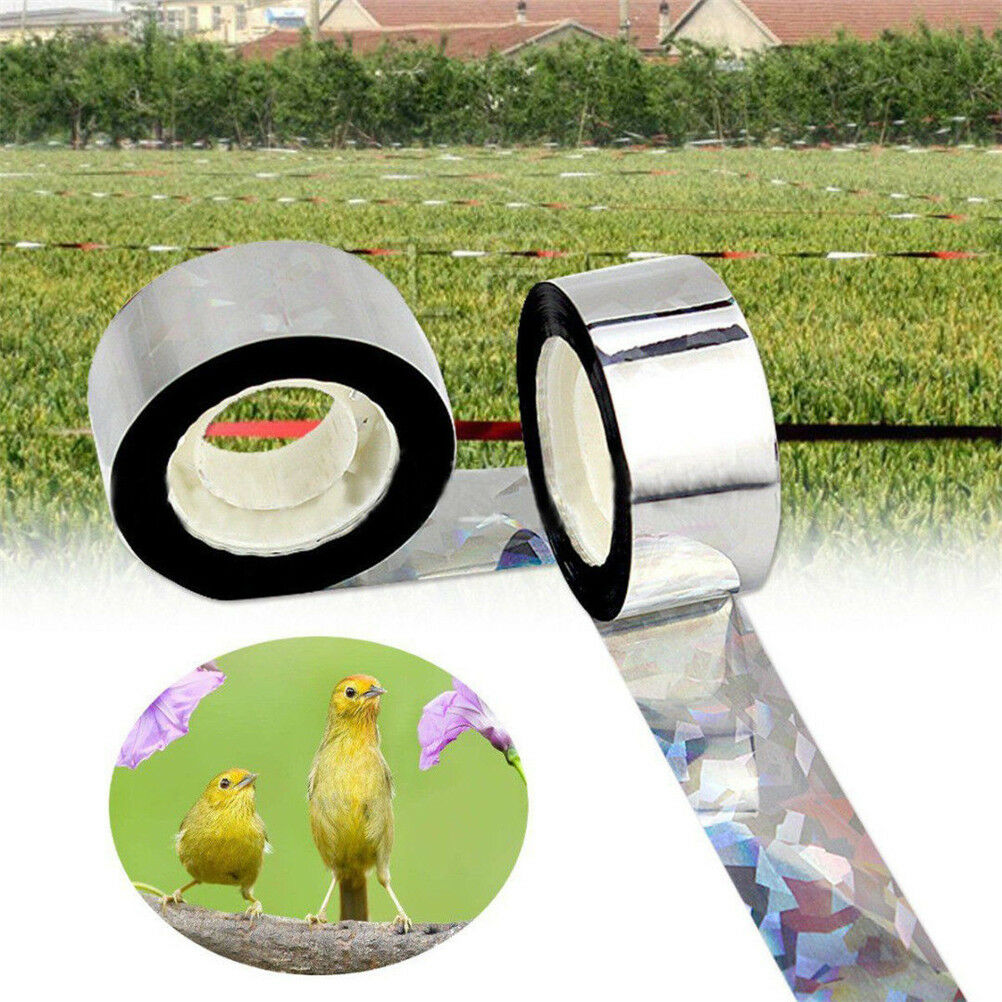 Bird Scare Tape Audible Repellent Pigeons Fox Repeller Ribbon JOeterre_DD