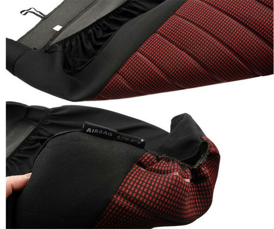 2PCS 5MM Foam Van Seat Covers   Compatible Car Seat Cover Car-styling blue