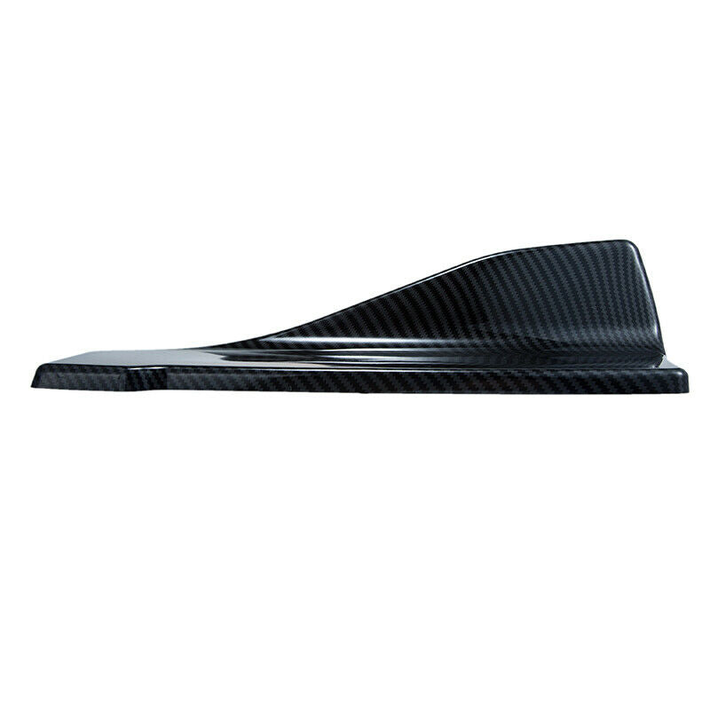 Carbon Fiber Auto Car Bumper Spoiler Rear Lip Side Skirt Splitter Winglet Wing