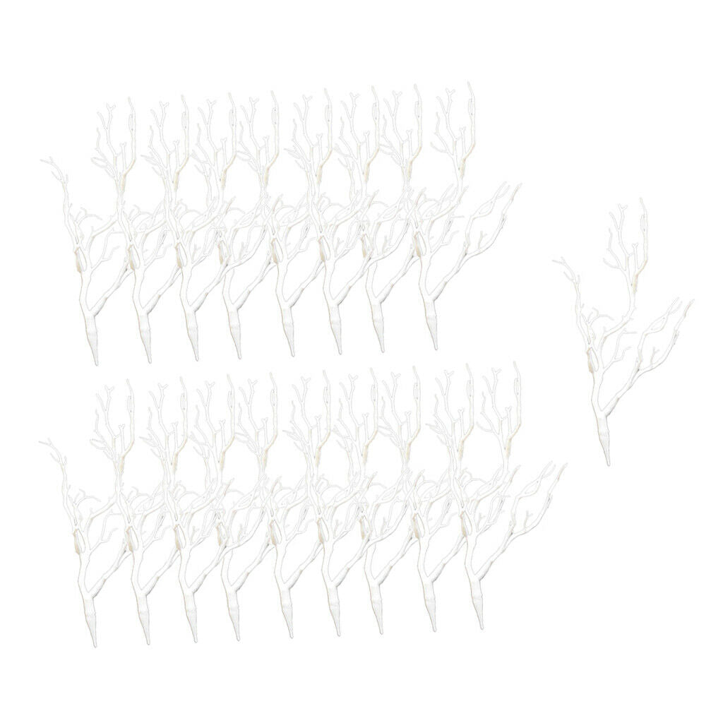 18x Simulation Dried Tree Branch Dry Plant Tree Wedding Decoration Branches