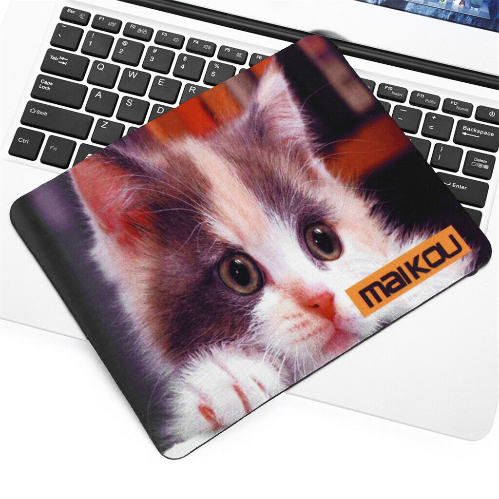 Maikou Gaming Mouse Pad Computer Desk Mat 180*200mm white + gray