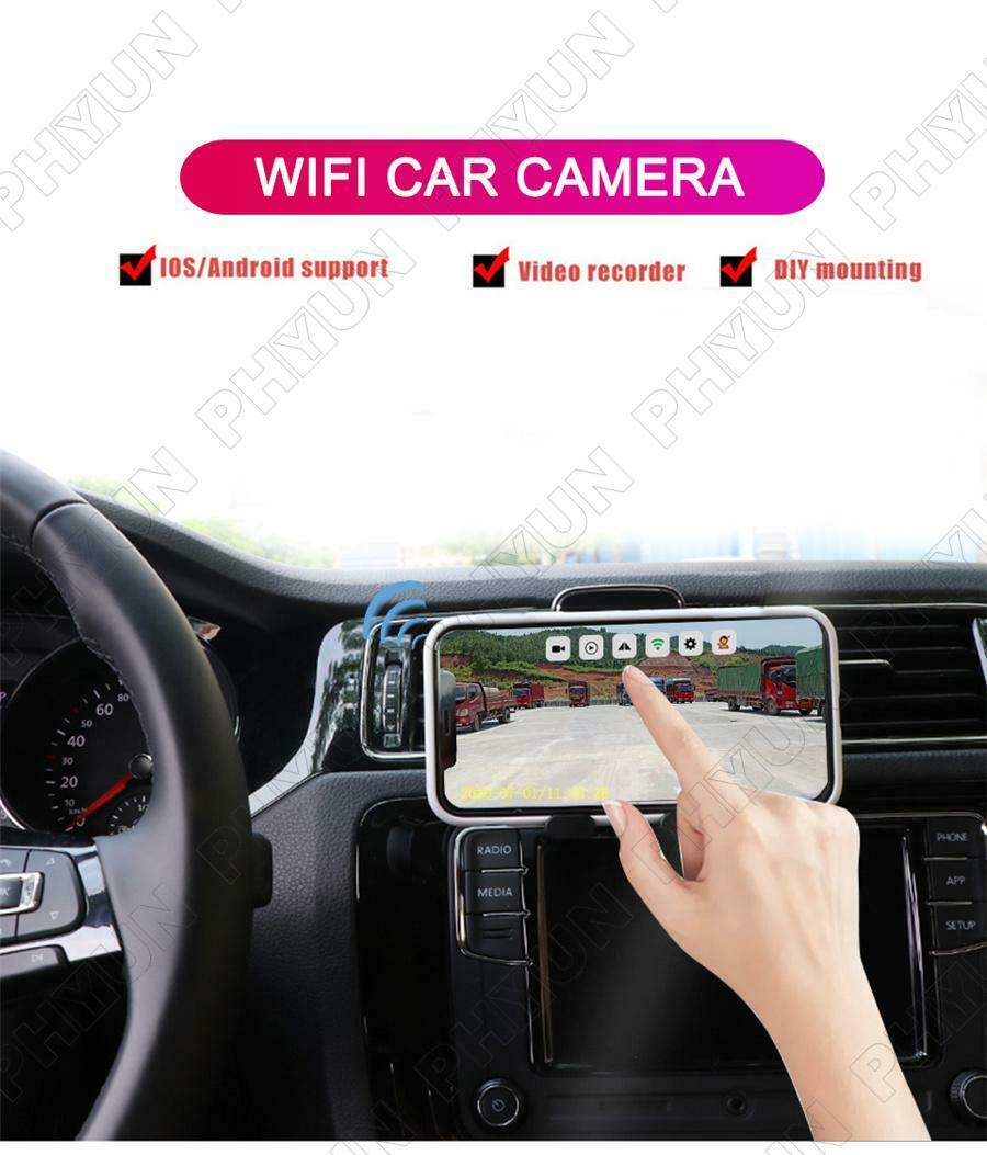 Wireless WiFi Camera Truck RV Trailer Bus Front Rear View Backup Reverse Camera