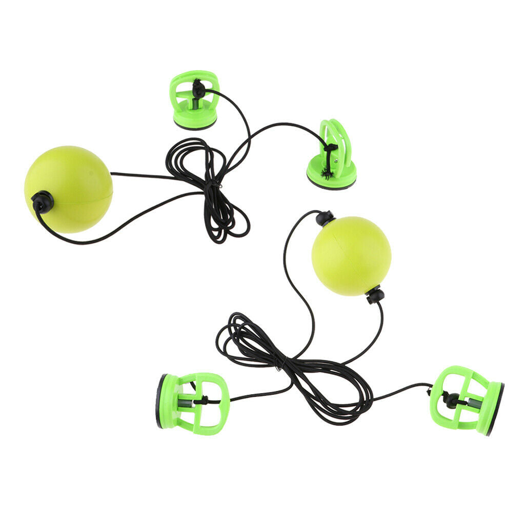 2 Pieces Durable Boxing Speed Ball Double Ended Bag Sparring Dodge Ball
