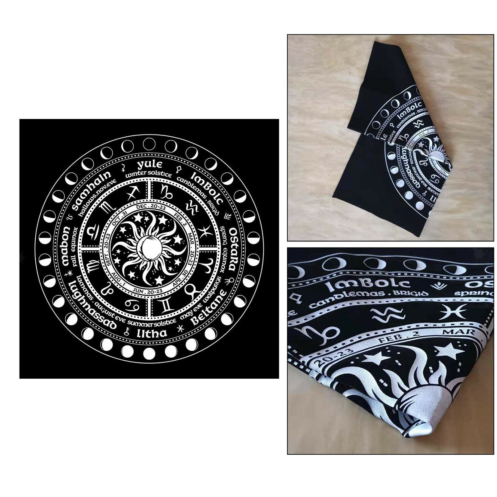Tarot Table Cloth Retro Playing Cards Special Tablecloth Board Game Decor
