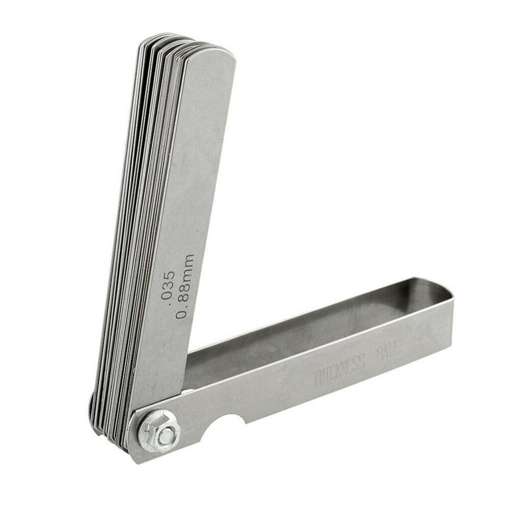 32 Blade Feeler Gauge Set Gutiar Tailpiece Tool