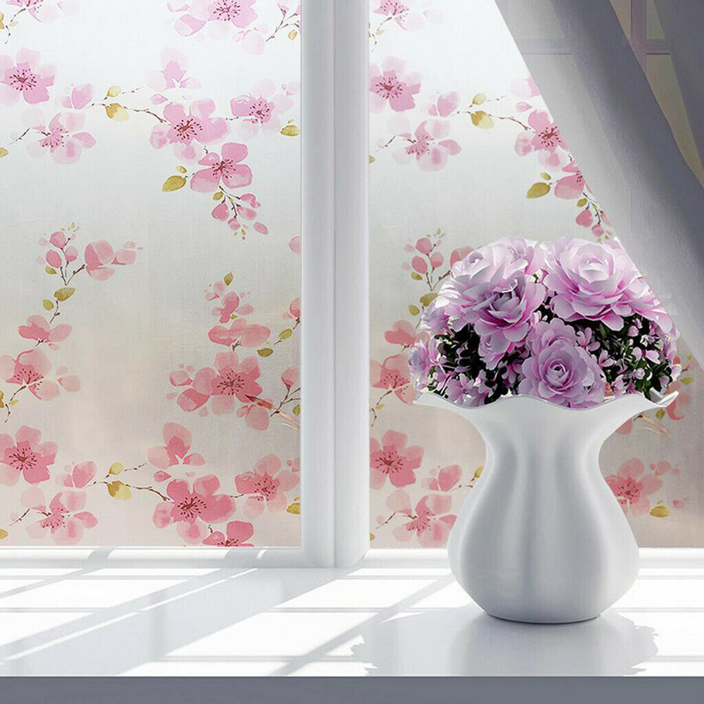 Self Adhesive 45X200cm Frosted Window Film For UV Rejection  Style 3