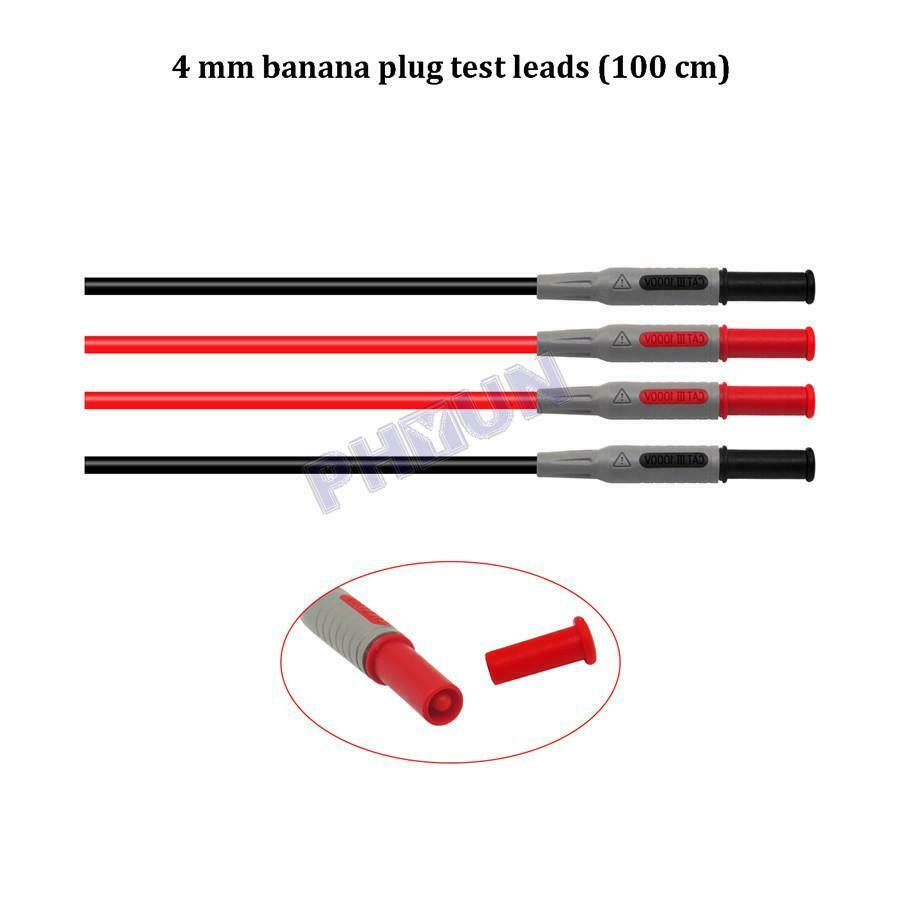 10 in 1 Electronic Specialties Test Lead kit Multimeter Probe Leads kit 4mm Plug