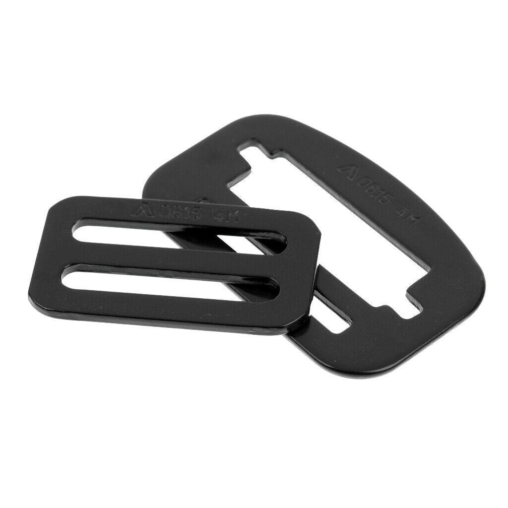 2 Pair of Climbing Harness with Adjustable Buckle - Fits 45mm / 1.75 "Straps