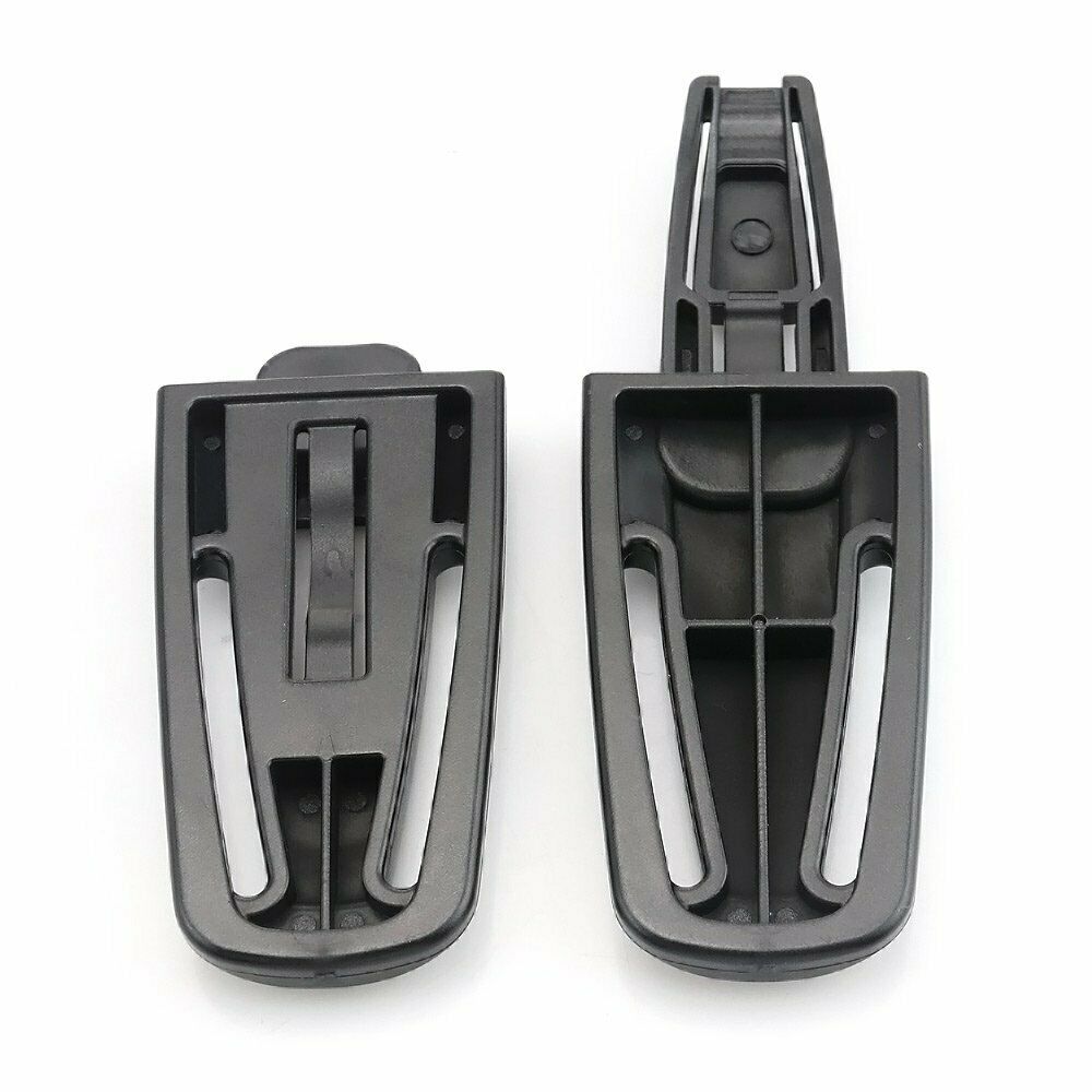 Black Baby Car Safety Strap Lock Buckle Latch Harness Chest Child Seat Belt Clip