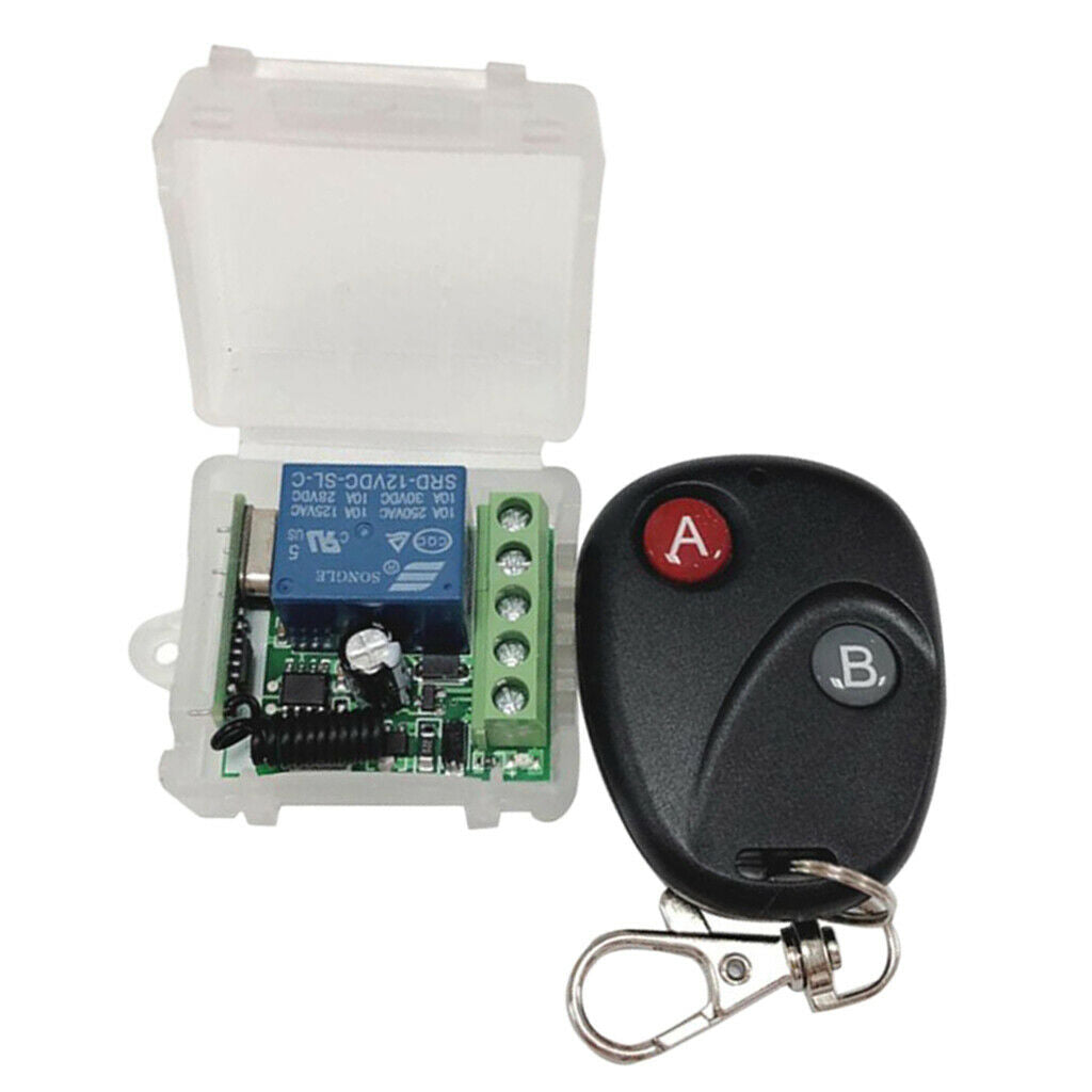 Hot DC 12V Wireless Remote Control Switch Receiver Transmitter Door Control