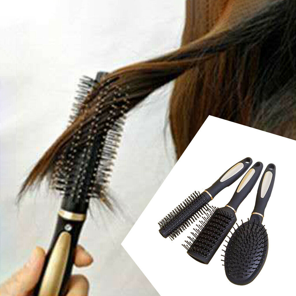 3Pcs Hairbrush Massage Cushion Comb Hair Comb Set for Hair Stylist Personal Care