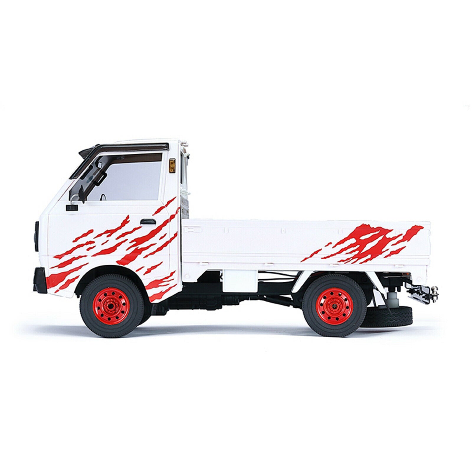 RC Rear Bumper with Trailer Buckle for WPL D12 On-Road RC Car Spare Parts