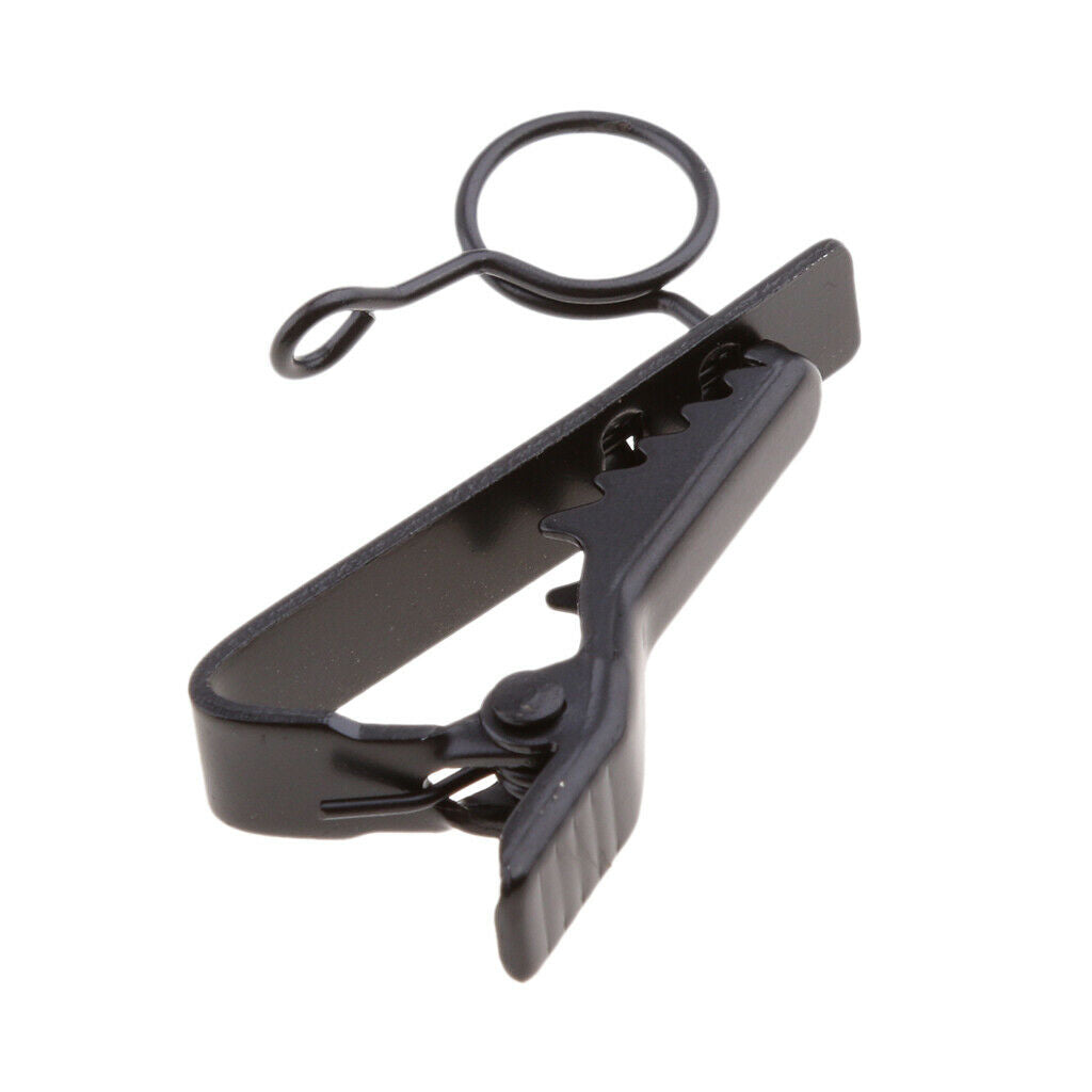 10x Metal Ring Style Mini 10mm Lavalier Lapel Collar Clip Microphone Holder
