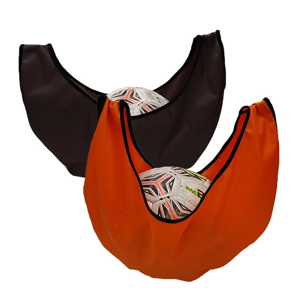 Pack of 2 Microfiber Bowling BallTowel Polish with See-Saw Coffee & Orange