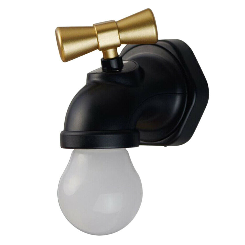 Faucet Shape Voice Control Night Light USB Powered Kids Room Decoration