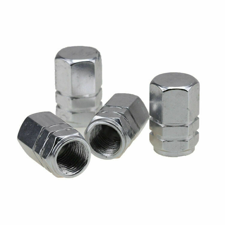4Pcs Aluminum Car Tire Wheel Rims Stem Air Valve Cap Dust Cover Caps Universal