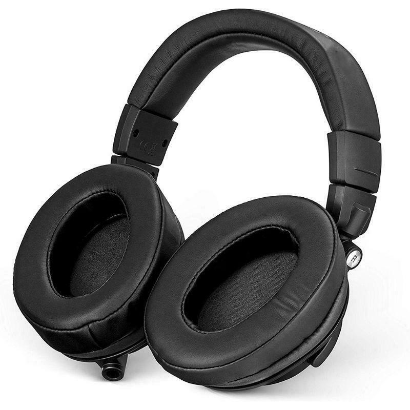 1Pair Foam Ear Pads Cushion Leather Earpad for ATH-MSR7 M50X M20 M40 M40X SX1