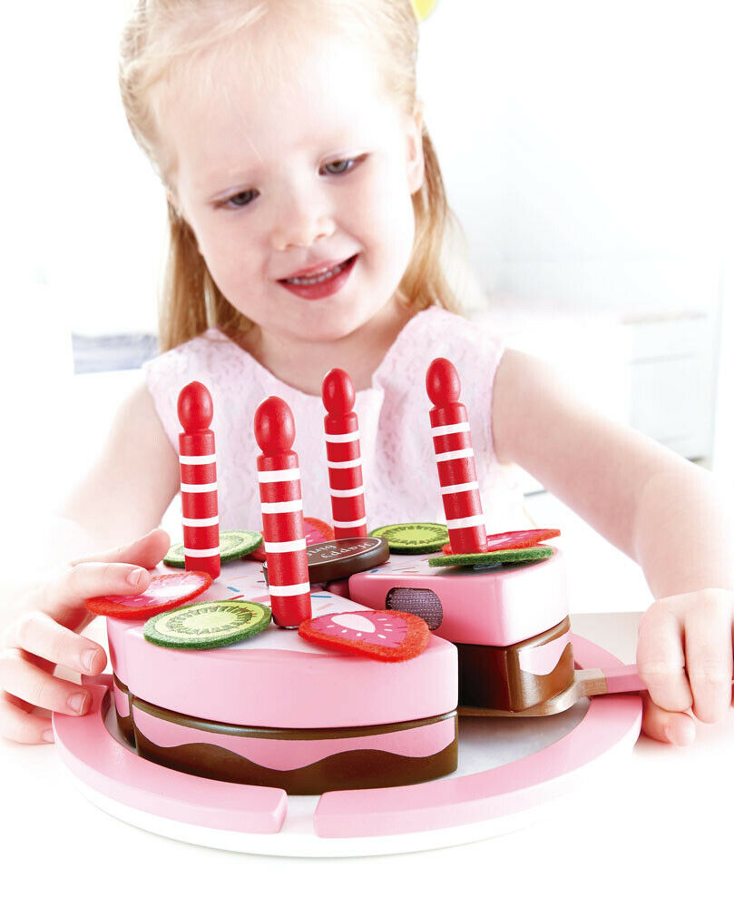 E3140 HAPE Double Flavored Birthday Cake [Playfully Delicious] Children 3 Yrs+