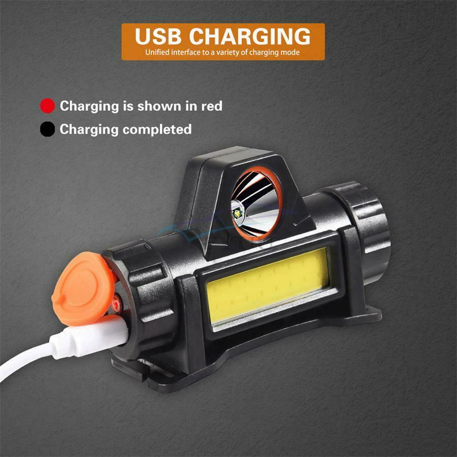1 Set 1200mAh Plastic Lamp Shell LED Light For UTV ATV Cars With 1.25-2"Roll Bar