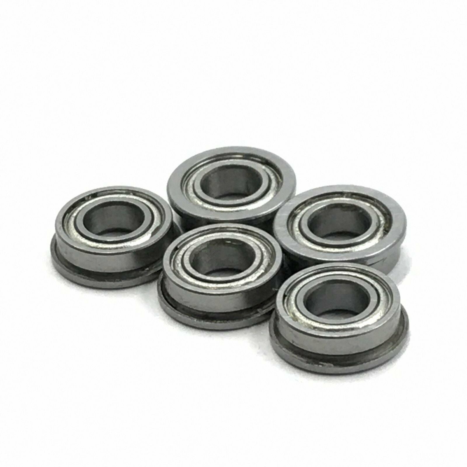 Flange Bearing Bearings MF83ZZ 3 x 8 x 3mm Qty：10 [M_M_S]