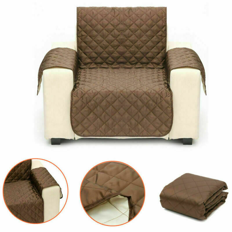 Seat Quilted Reversible Pet Dog Couch Sofa Chair Furniture Protector Cover